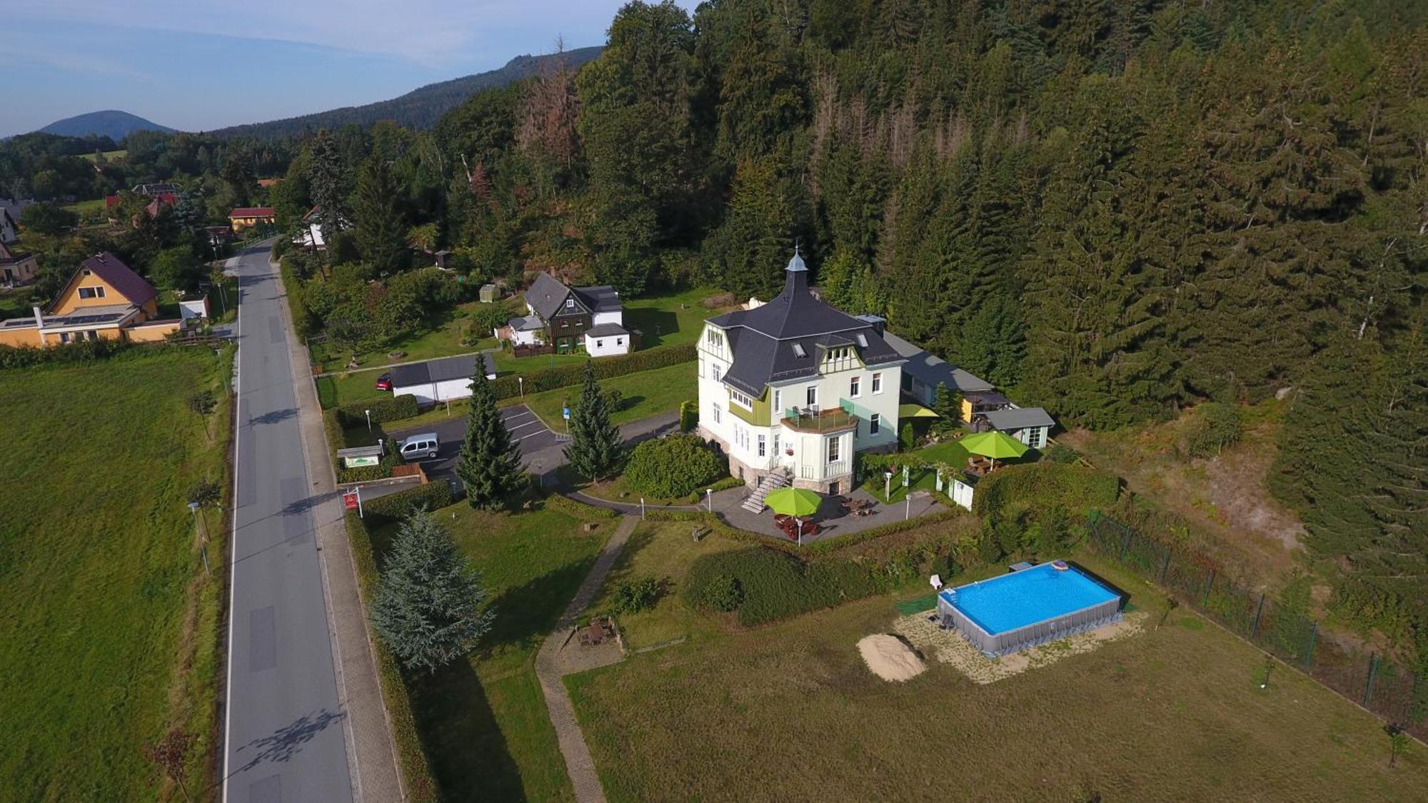 Pension Jeschkenblick Luftkurort Lückendorf エクステリア 写真